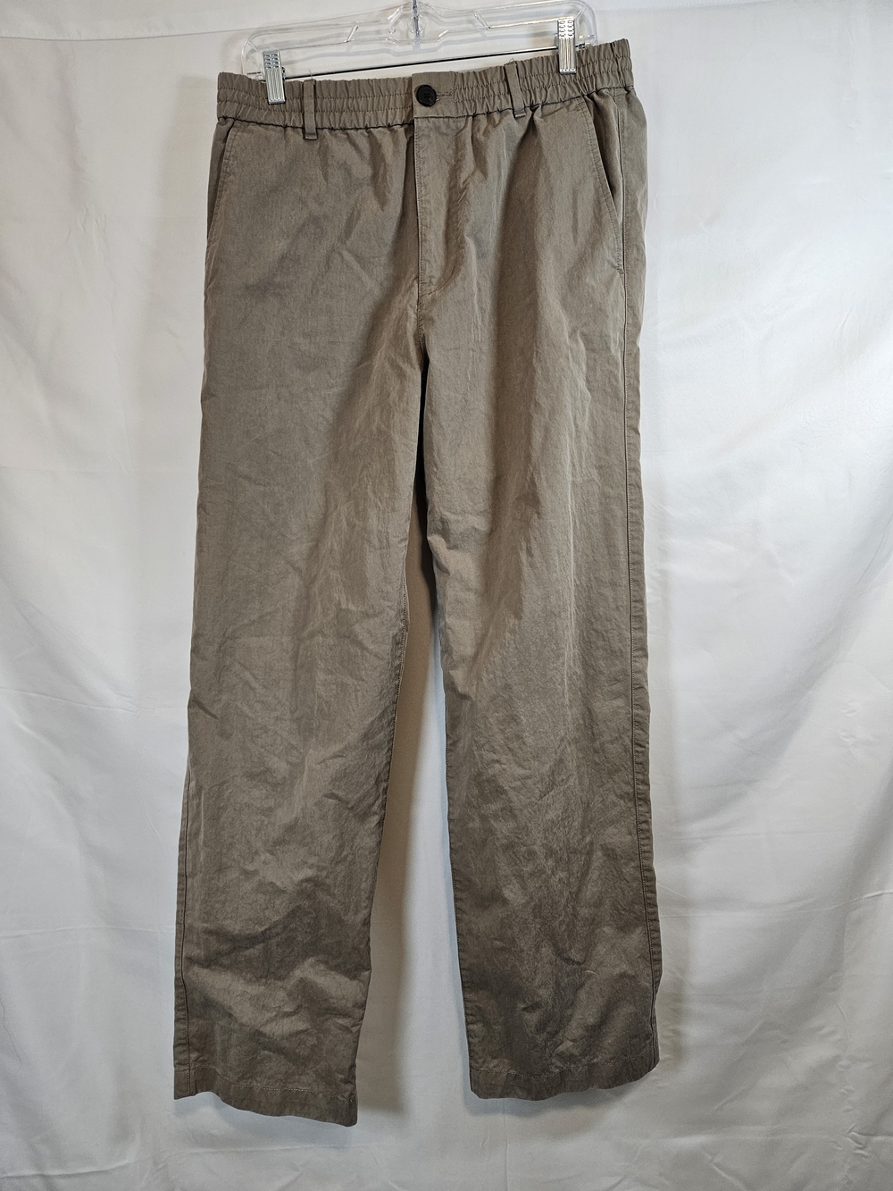 Madewell Straight-Leg Chino Pants in Taupe Outdoor Hiking Camping